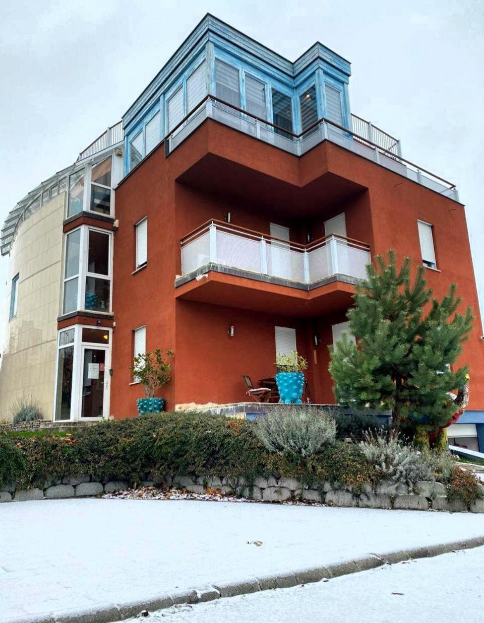 Rosehill Garden Family Villa With A Great Budapest View 外观 照片